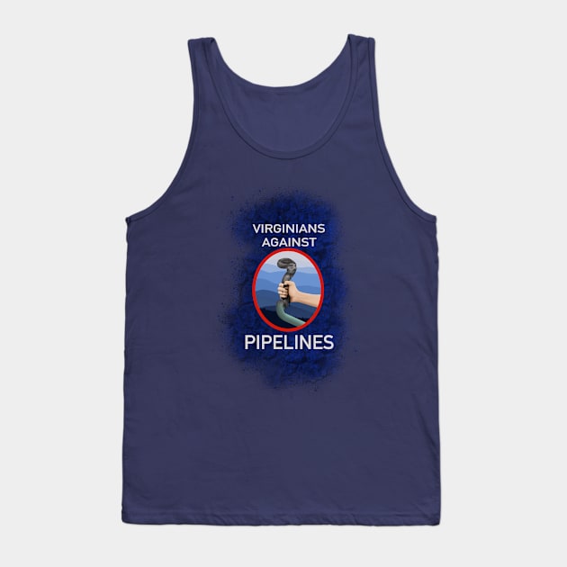 VA against pipeline Tank Top by 752 Designs